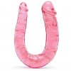 12 Inch Kinx Double Ended Dildo - Pink