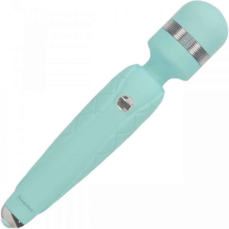Pillow Talk Cheeky Silicone Wand Style Vibrator - Teal