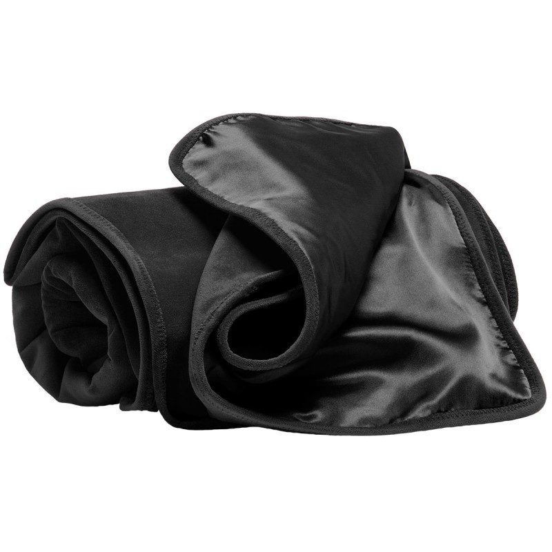 Liberator Decor Fascinator Throw Velvish Blanket - Black