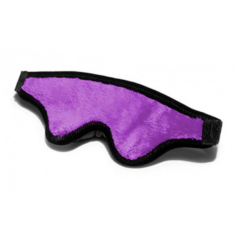 Liberator Plush Loveblind Bondage Blindfold - Purple Fluffy