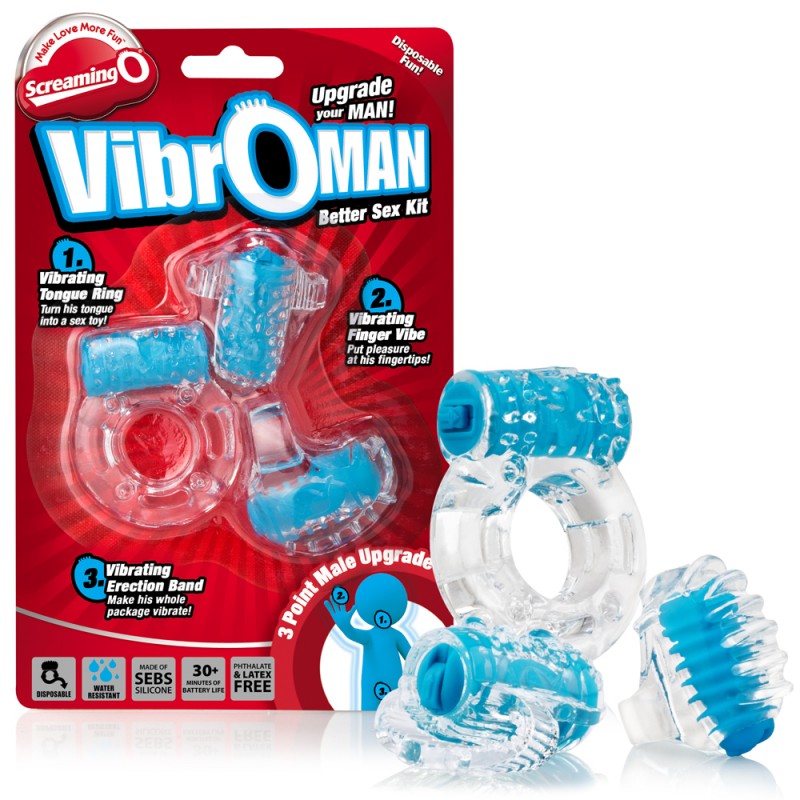 ScreamingO VibrOman - Blue