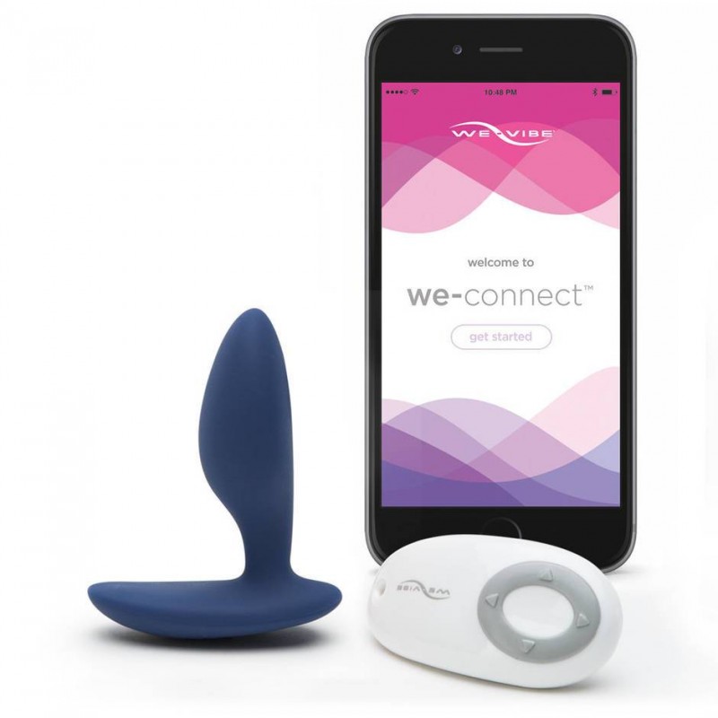 Ditto Vibrating Butt Plug by We-Vibe - Midnight Blue