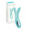 Lustre Bloom Rabbit Ears Vibrator - Teal