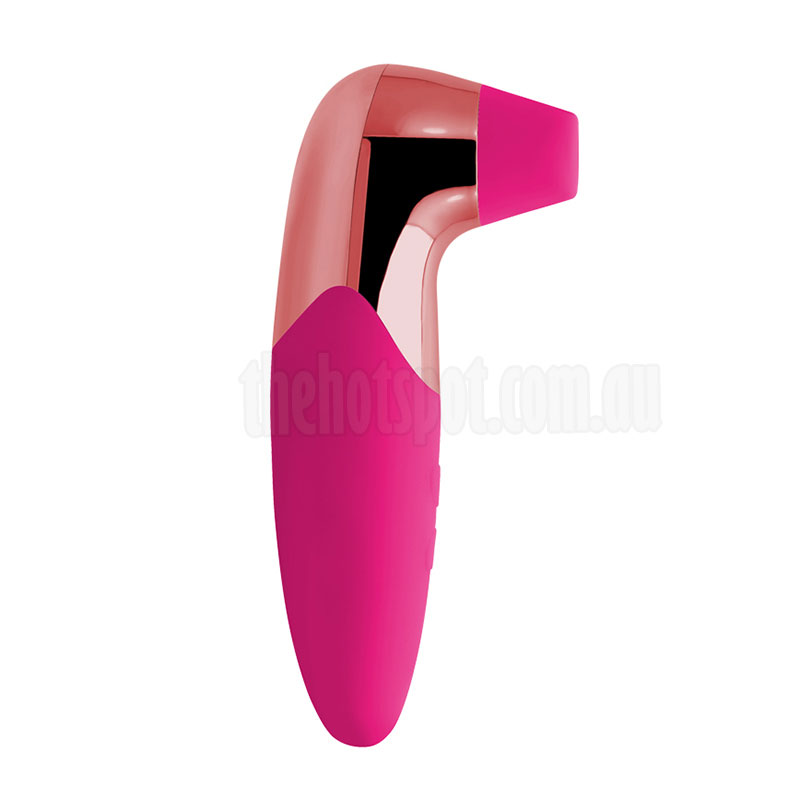 Pro-X5 Clitoris Nipple Sucker Vibrator - Pink